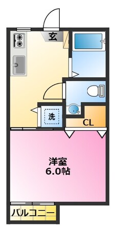 ハイツタカハシの物件間取画像